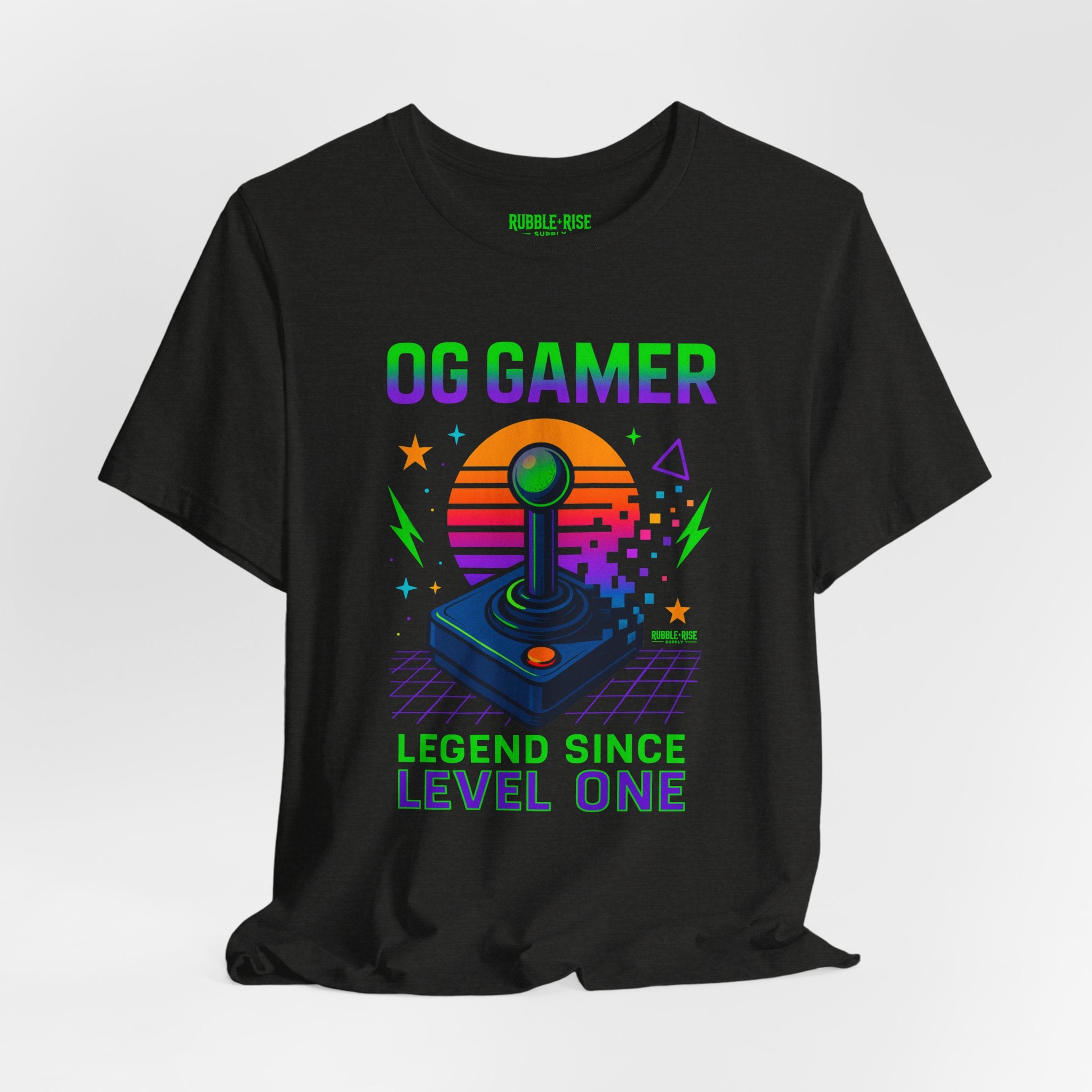 OG Gamer Legend Since Level One Graphic Tee – Rubble+Rise Supply